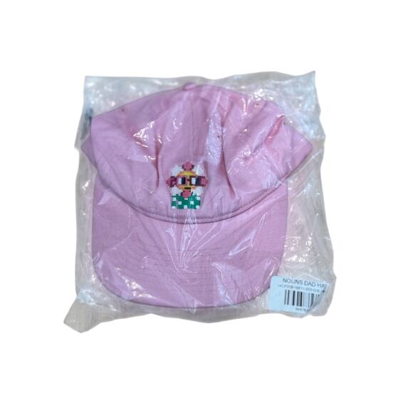 $65 NEW MADHAPPY NOUNS DAD HAT - FLOWERS/PINK - Picture 3 of 4